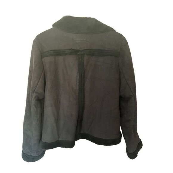 Faux shearling jacket - Picture 2 of 4